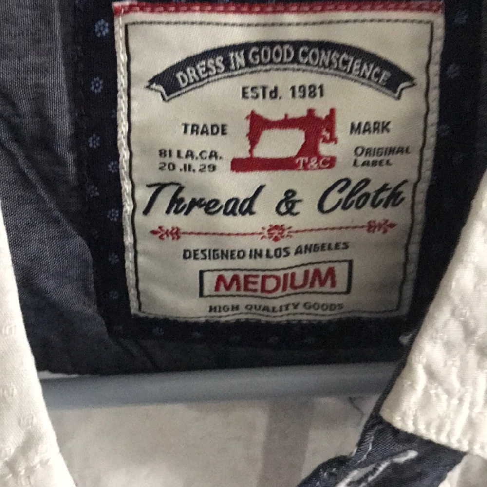 Thread & Cloth Button Up - Picture 2 of 3